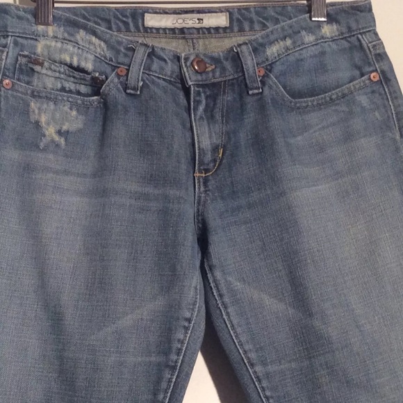 JOE'S JEANS Women's Distressed Boot Cut 10"-Rise - Picture 2 of 8